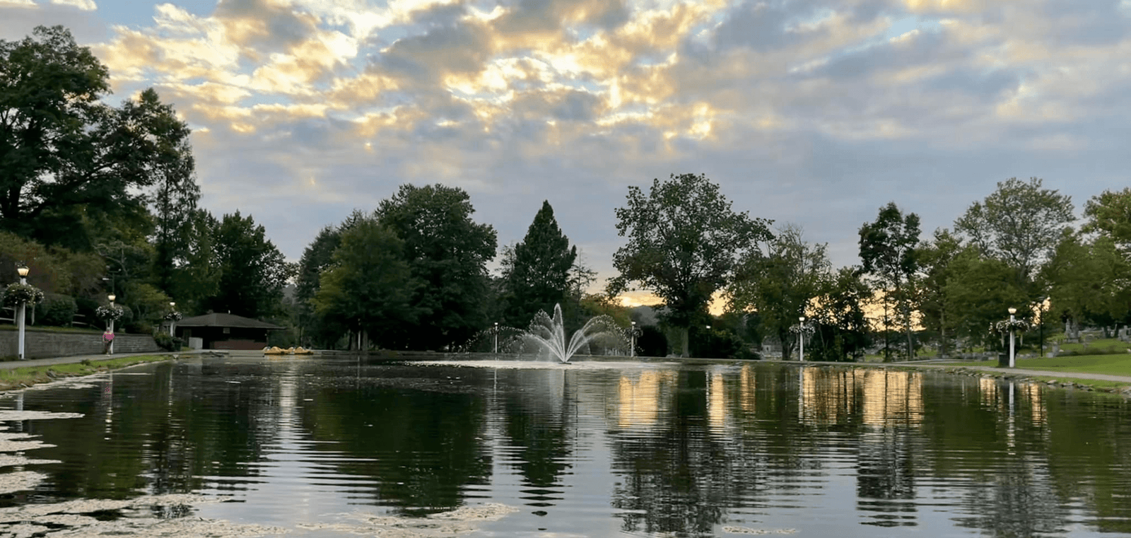 wheeling park lake